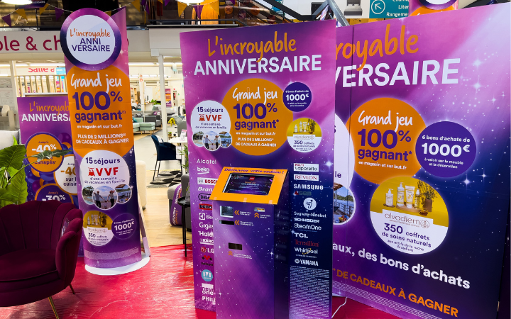 Borne de jeu Anniversaire