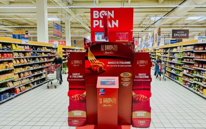 Borne de jeu pour Marque