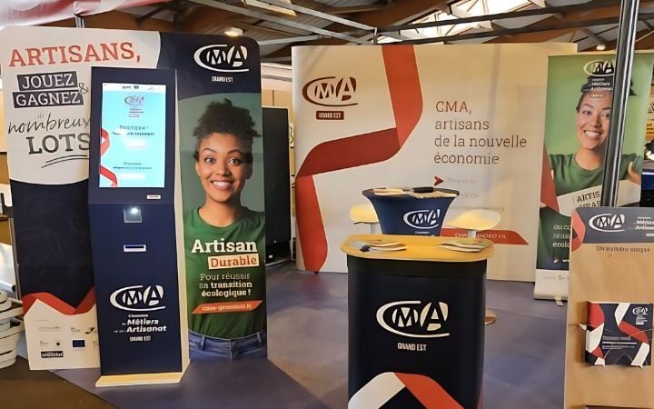 Bornes de jeu activation point de vente